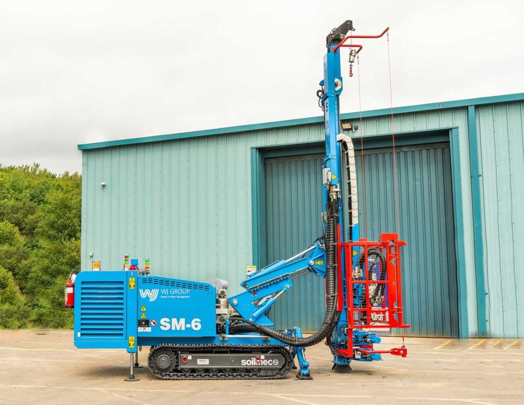 SM6 drilling rig from WJ