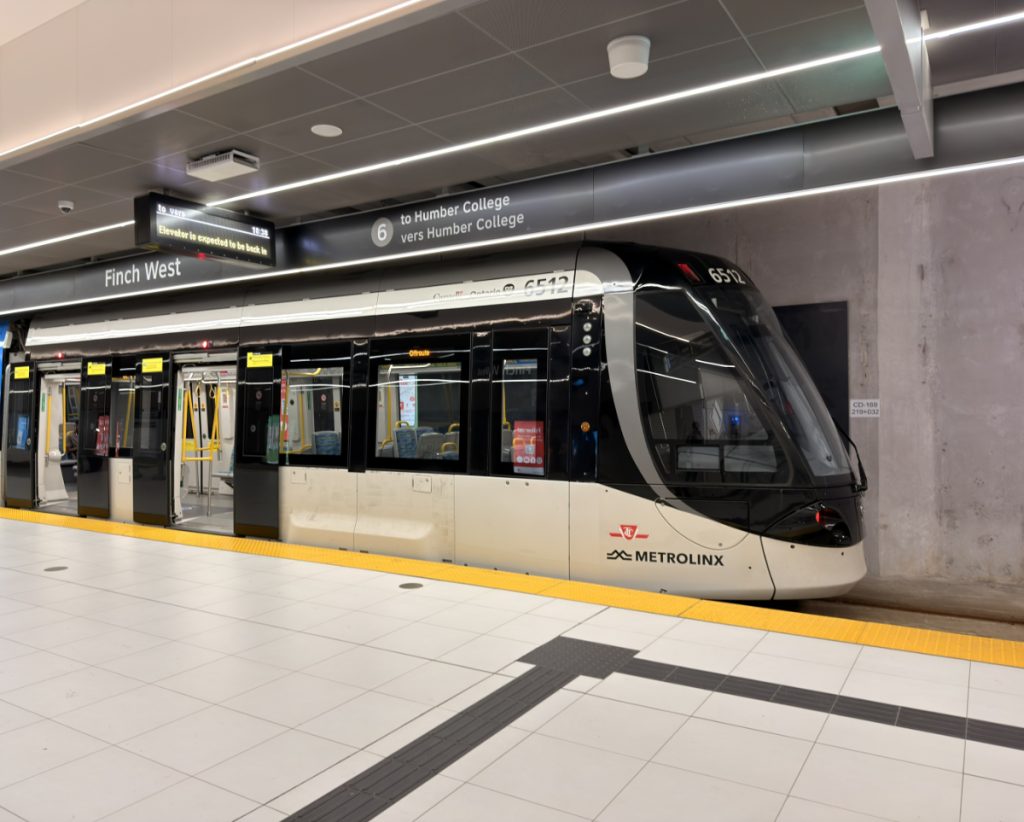 Delivering Certainty at Finch West Station 1 Finch West LRT